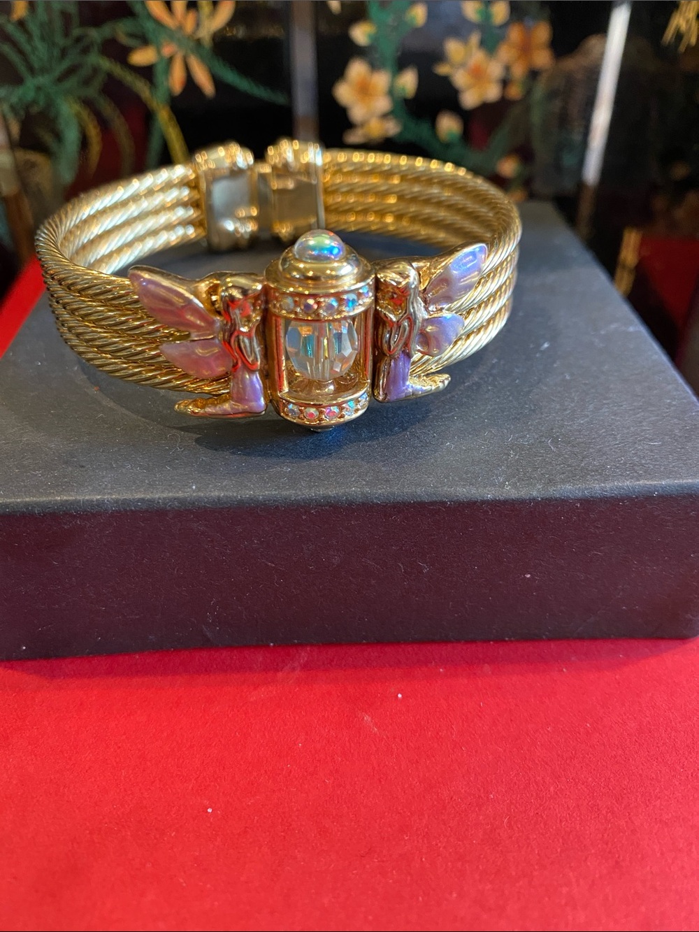 Kirk’s Folly Fairy Wishes Magic Lantern Cable Bangle Bracelet.